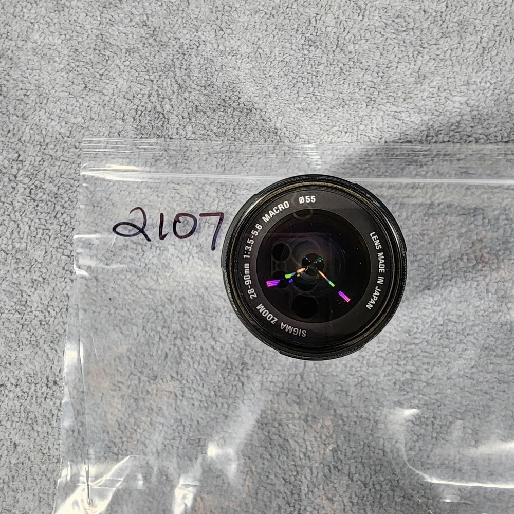 Sigma Zoom‎ 28-90mm F/3.5-5.6 Macro Aspherical Lens 55mm Filter Japan SLR